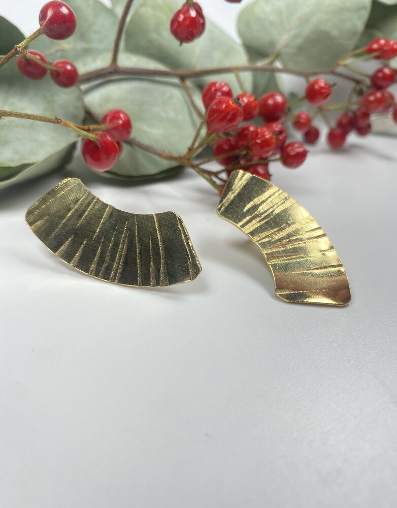 DAKIDAKI DESIGN Koto Brass Earrings