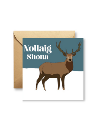 MY SHOP COLLECTION Card - Nollaig Shona Deer