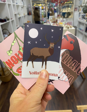 MY SHOP COLLECTION Christmas  Mini Cards -Pack of 6