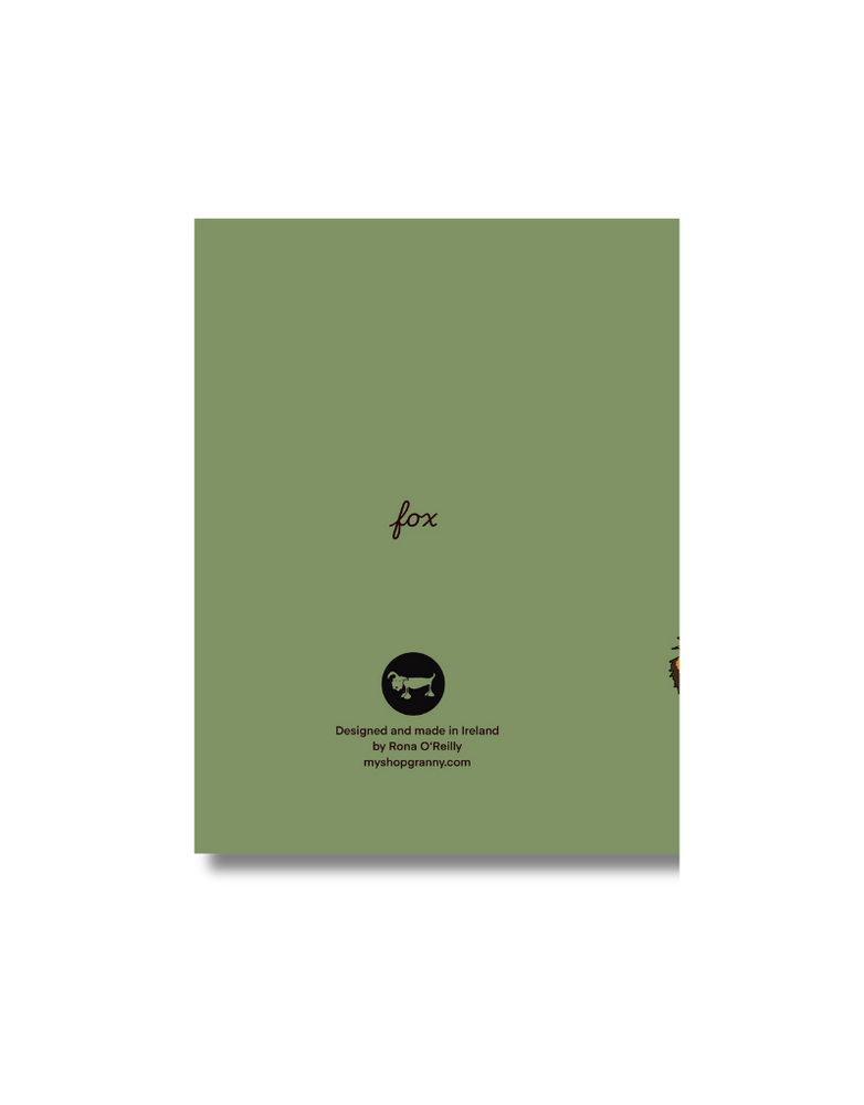 MY SHOP COLLECTION Notebook - Fox