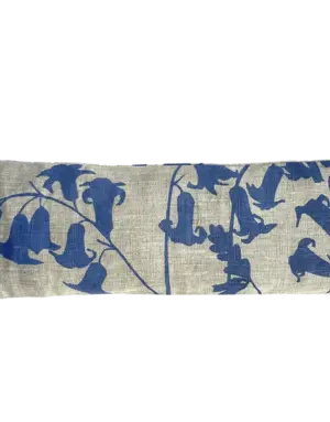 JUPITER RED Irish Linen Eye Mask- Bluebell