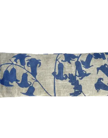 JUPITER RED Irish Linen Eye Mask- Bluebell