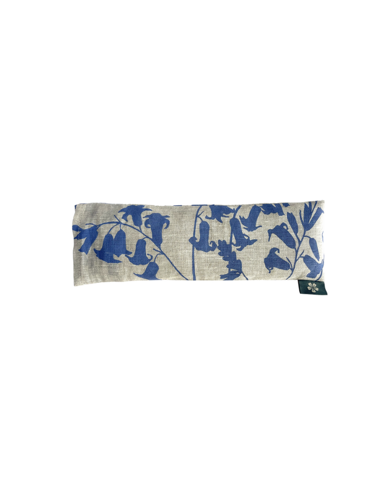 JUPITER RED Irish Linen Eye Mask- Bluebell