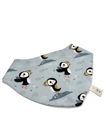 BIAUBIAU Dribble Bibs- Puffins