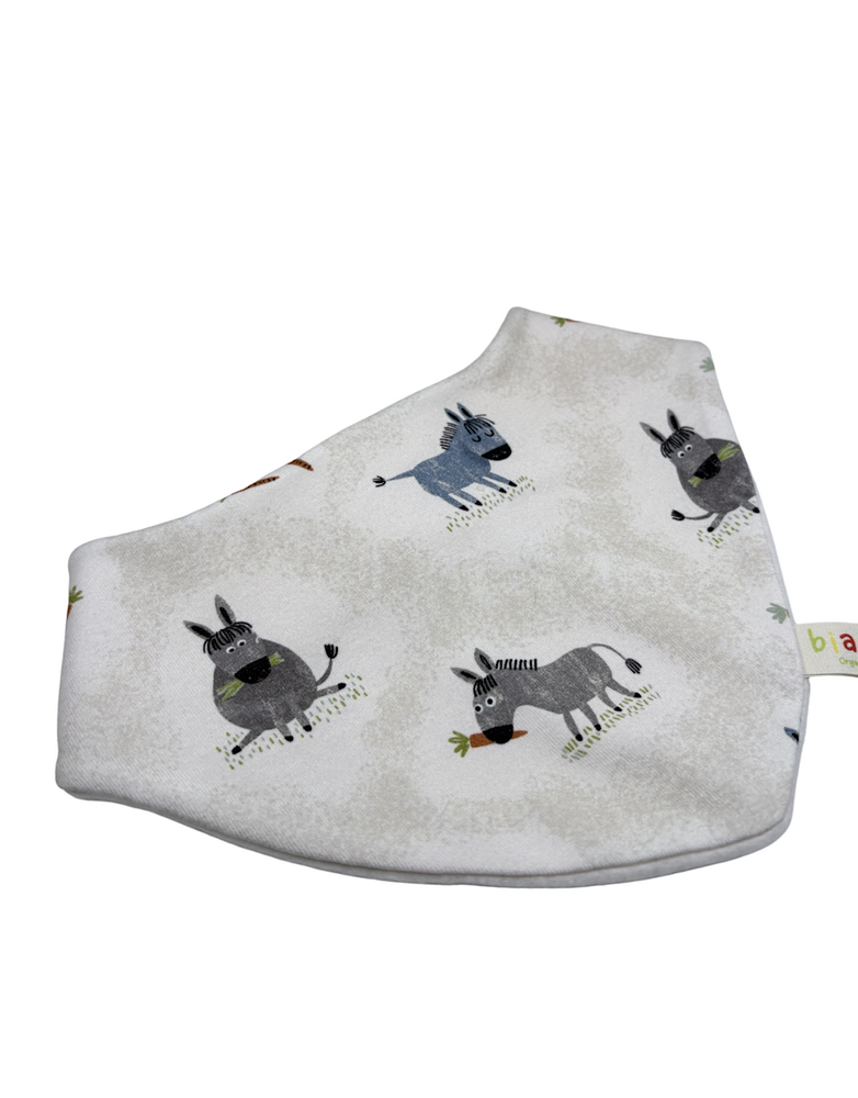 BIAUBIAU Dribble Bibs- Donkeys