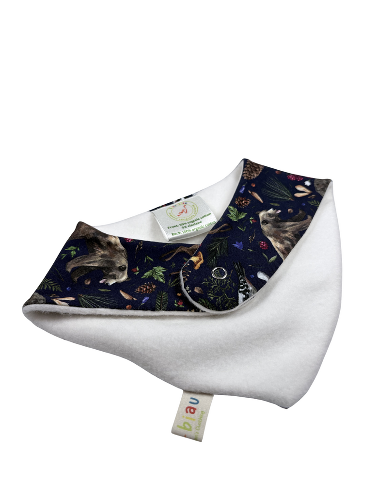 BIAUBIAU Woodland - Organic Cotton Dribble Bib