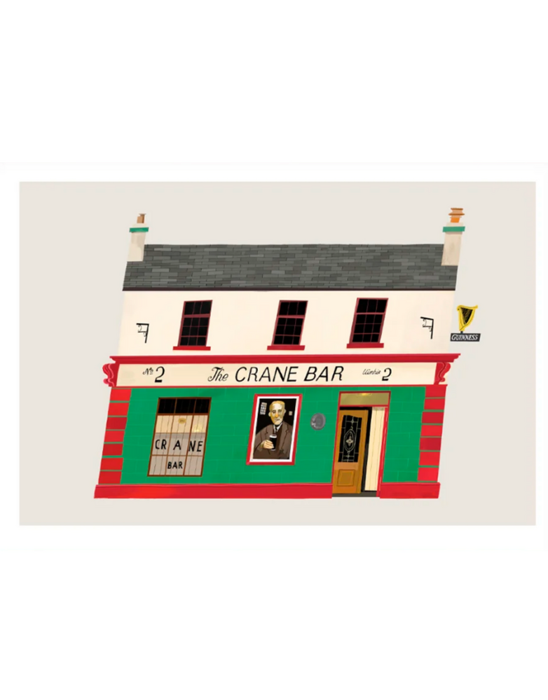 CONOR LANGTON Print A4- Crane Bar