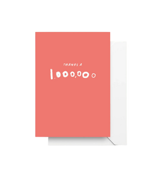 CONOR LANGTON Card - Thanks 1,000,000