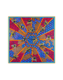 JERUSHA MARLEY Silk Scarf -  Sacred Bees 45 cm