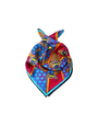 JERUSHA MARLEY Silk Scarf -  Sacred Bees 45 cm