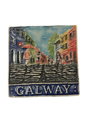 CERAMIC ART Galway Street Magnet