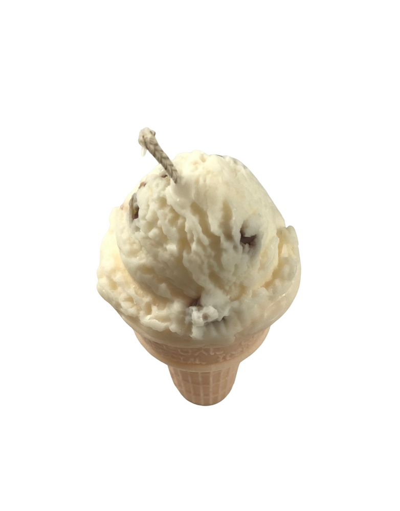 FLAMING FIGURES Soy Candle- Ice Cream Cone