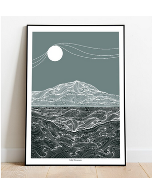 EMILY MC KEAGNEY Print A4 - Tully Mountain