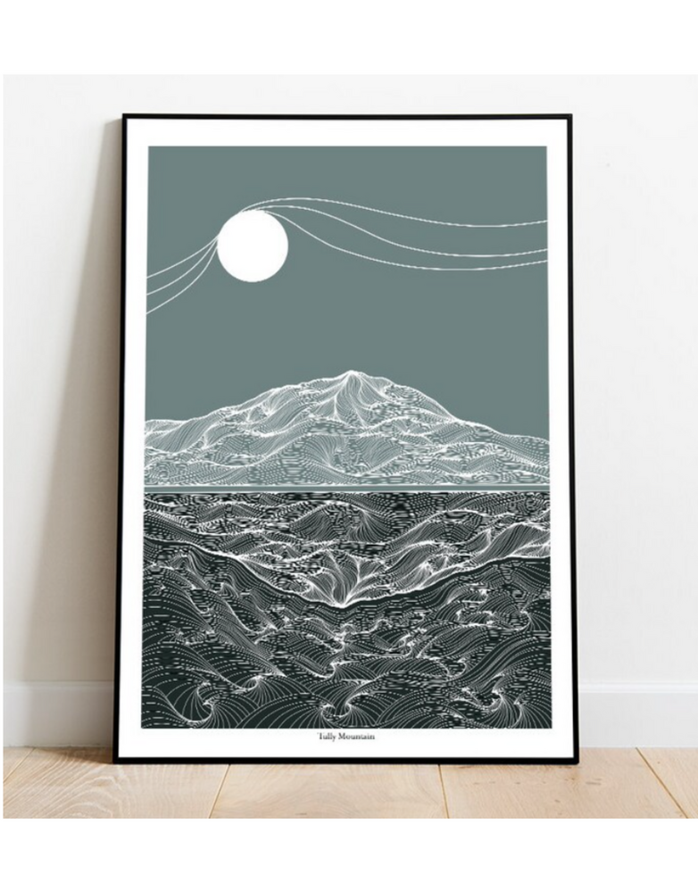 EMILY MC KEAGNEY Print A4 - Tully Mountain