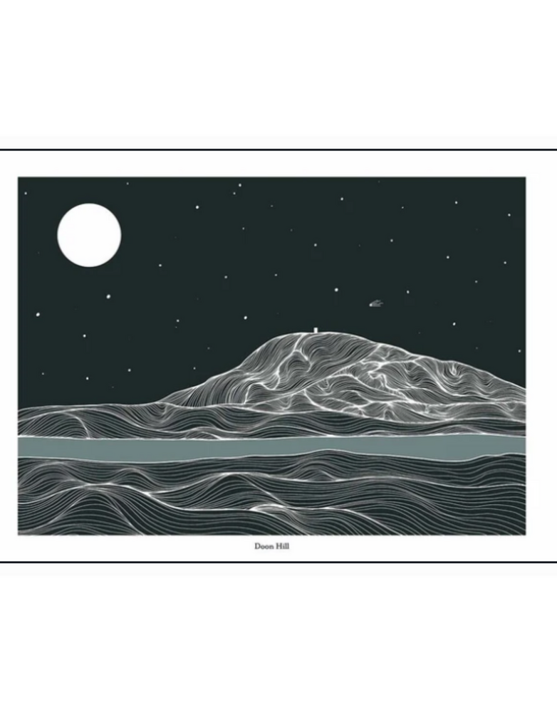 EMILY MC KEAGNEY Print A4 - Doon Hill