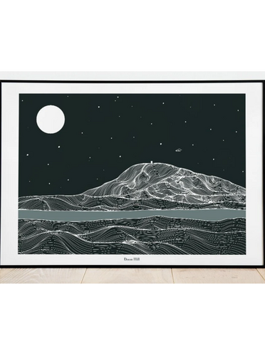 EMILY MC KEAGNEY Print A4 - Doon Hill