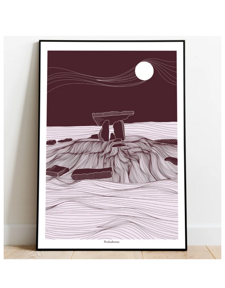 EMILY MC KEAGNEY Print A4 - Poulnabrone