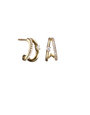 MARY K Gold Lucia Mini Hoops