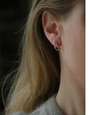 MARY K Gold Lucia Mini Hoops