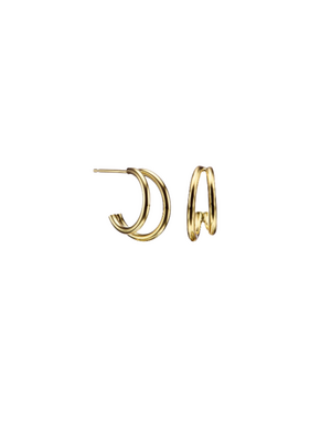 MARY K Gold Duet Hoops