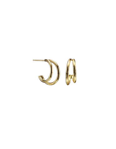 MARY K Gold Duet Hoops