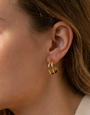 MARY K Gold Duet Hoops
