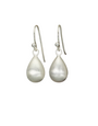 MARY K Silver Pear Drop Earrings