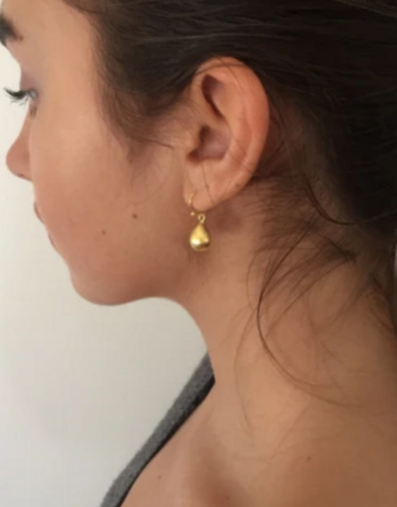 MARY K Gold Pear Drop Earrings