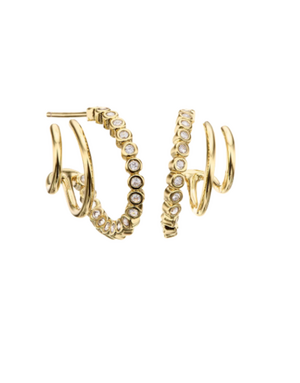 MARY K Gold Eclipse Hoops