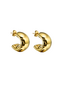 MARY K SS Gold Sani Hoop Earrings