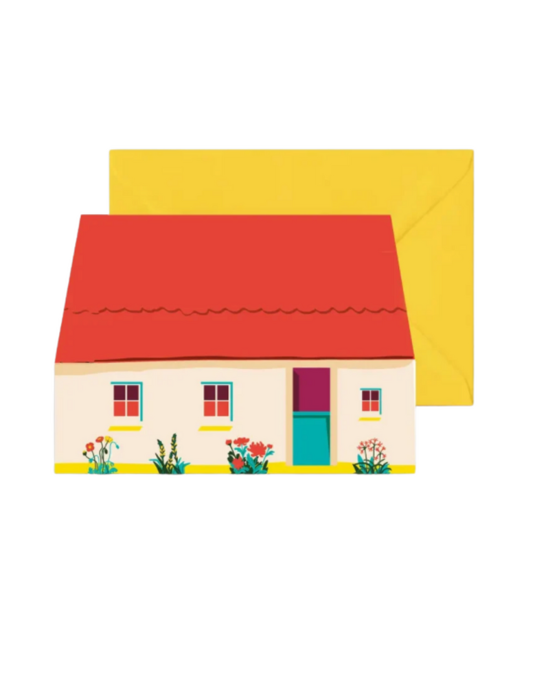 PAWPEAR Mini Card-Cottage Red