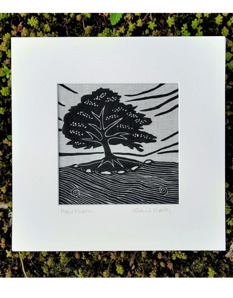 ALGAN ARTS Linen Print- Hawthorn