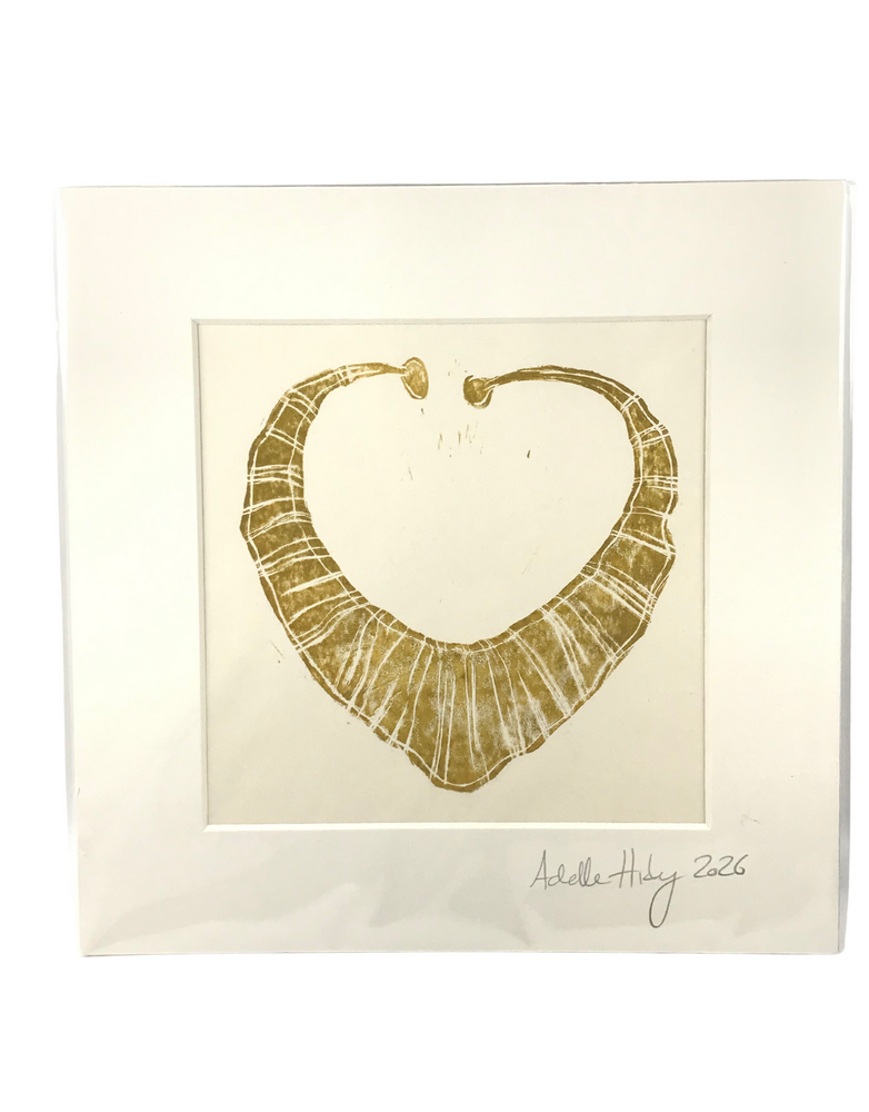 ADELLE HICKEY Large Mounted Print Torc