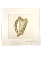 ADELLE HICKEY Small Mounted Print Harp