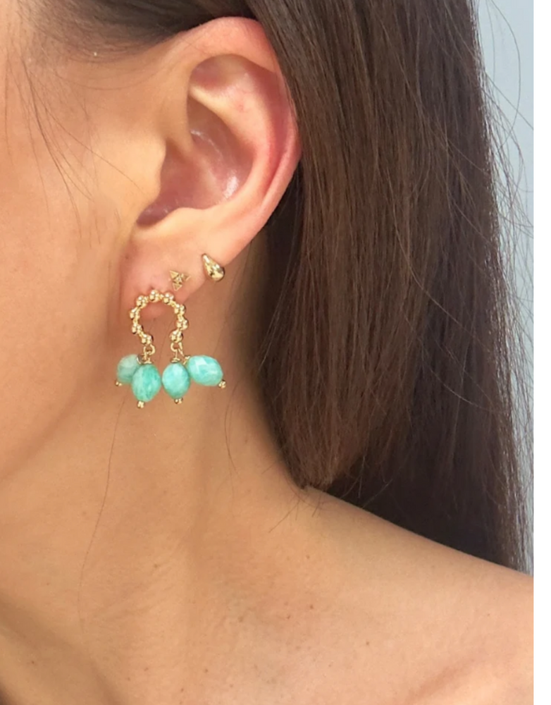 ARIA-V Mirage Amazonite Earrings