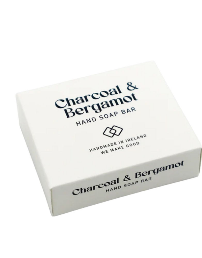 WE MAKE GOOD Natural Hand Soap Bar- Charcoal and Bergamot