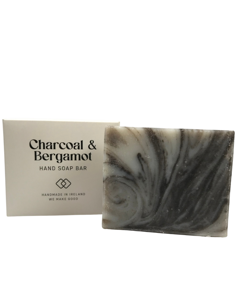 WE MAKE GOOD Natural Hand Soap Bar- Charcoal and Bergamot