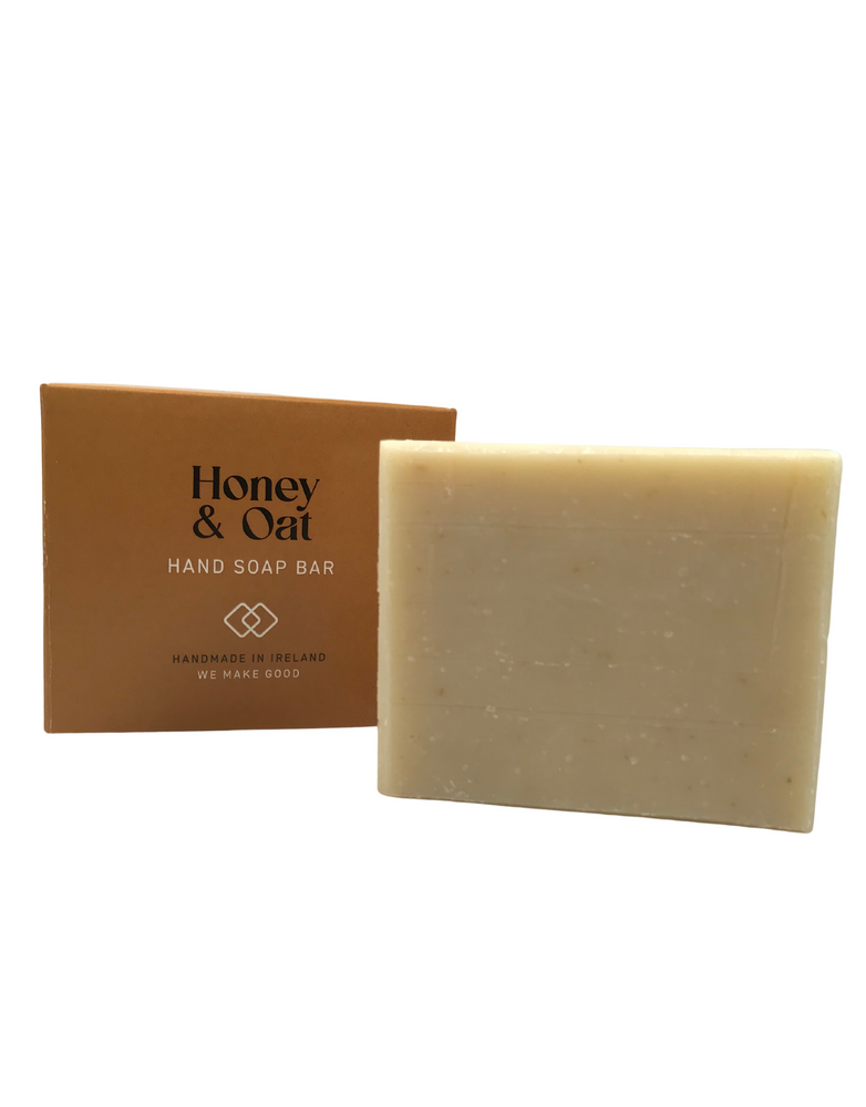 WE MAKE GOOD Natural Hand Soap Bar- Honey and Oat