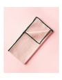 WE MAKE GOOD Edged Linen Napkins- Rhubarb