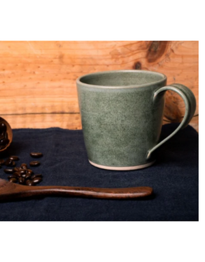 HELEN FAULKNER Large Mug-Denim Blue