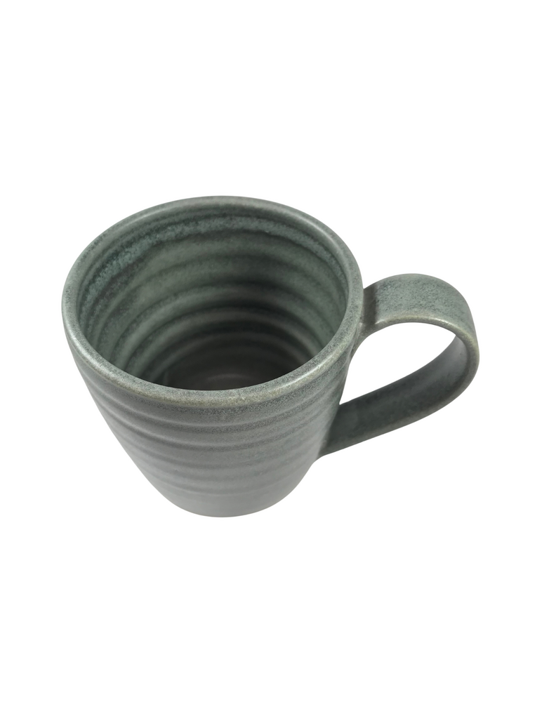 HELEN FAULKNER Large Mug-Denim Blue