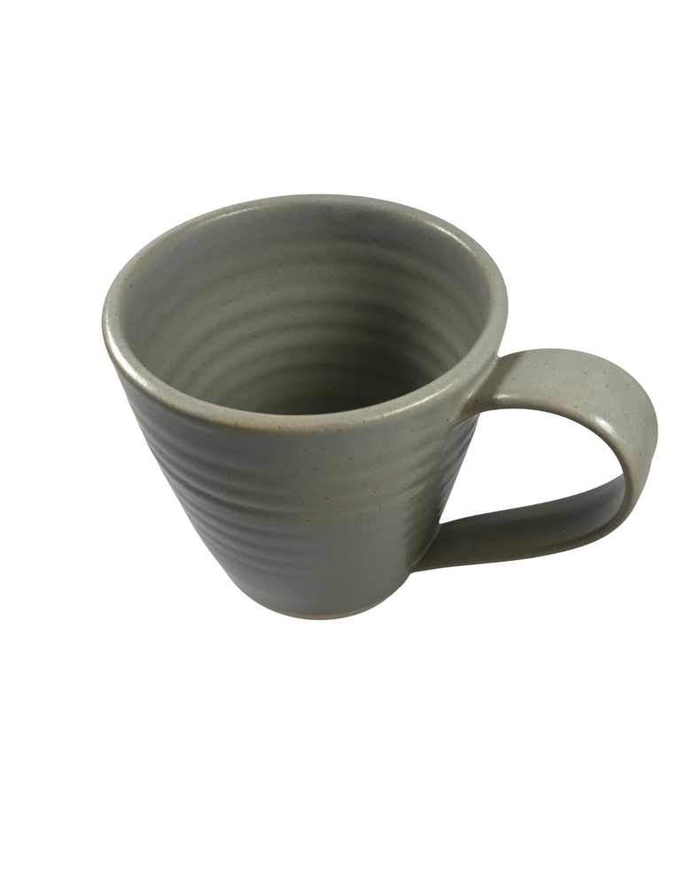 HELEN FAULKNER Large Mug-Light Grey