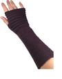 MCKERNAN Billow Wristwarmers- Aubergine