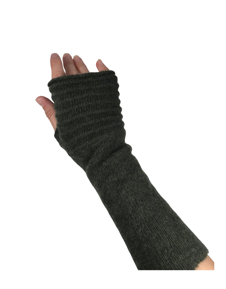 MCKERNAN Billow Wristwarmers- Loden