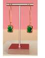 K KAJOUX Pop Emerald Long Earrings