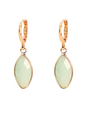 K KAJOUX Aqua Marquise Short Earrings