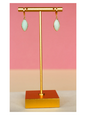 K KAJOUX Aqua Marquise Short Earrings