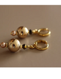 K KAJOUX Nocturne Bronze Short Earrings