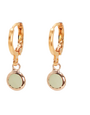 K KAJOUX Sage Huggies Earrings