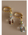 K KAJOUX Nocturne Olive Short Earrings